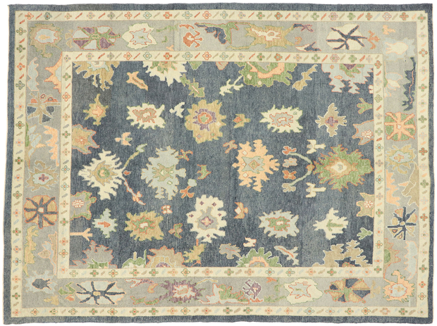 9 x 12 Colorful Oushak Rug 52862