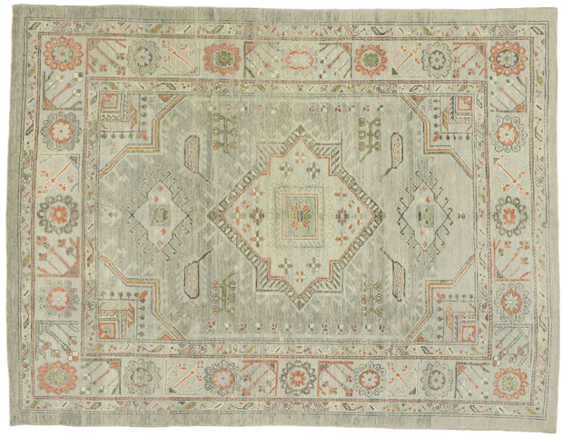 9 x 12 Turkish Oushak Rug 52870