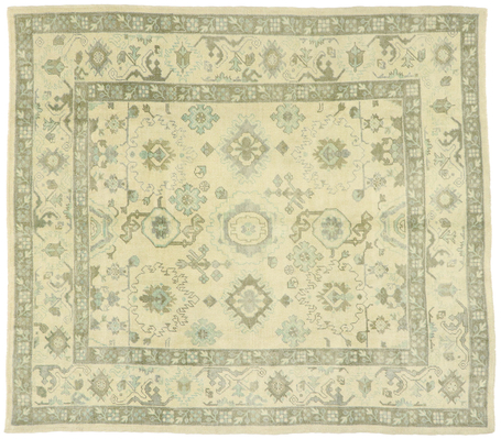 8 x 9 Contemporary Turkish Oushak Rug 52923
