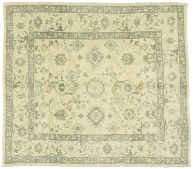 8 x 9 Modern Oushak Rug 52923