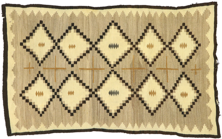 5 x 8 Vintage Navajo Turkish Kilim Rug 77459
