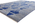 10 x 14 Blue Modern Moroccan Rug 80586