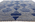 10 x 14 Blue Modern Moroccan Rug 80586