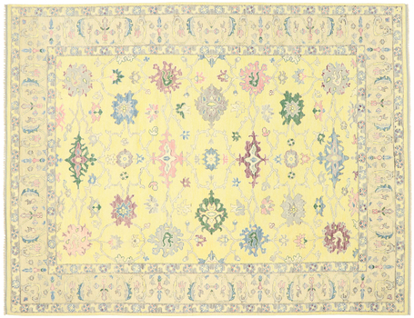 9 x 12 Contemporary Oushak Rug 80601