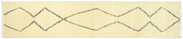 3 x 12 Organic Modern Moroccan Rug 80612