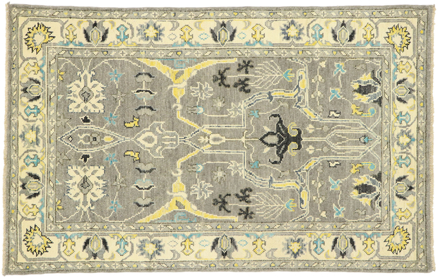 4 x 7 Modern Oushak Rug 80593