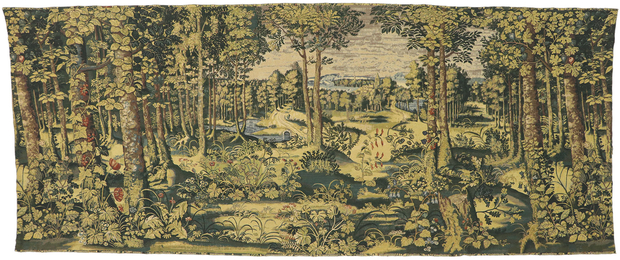7 x 17 Belgian Verdure Tapestry 77518