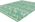6 x 8 Modern Green Turkish Moroccan Rug 53193