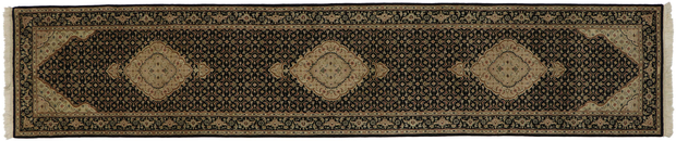 3 x 15 Vintage Tabriz Runner 77545