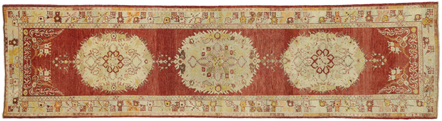 3 x 13 Vintage Oushak Rug 51043