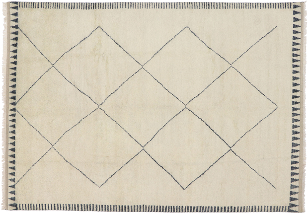9 x 13 Modern Moroccan Rug 30532