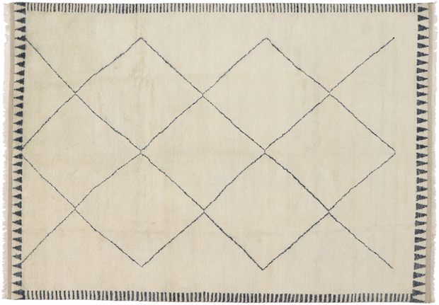 9 x 13 Modern Moroccan Rug 30532