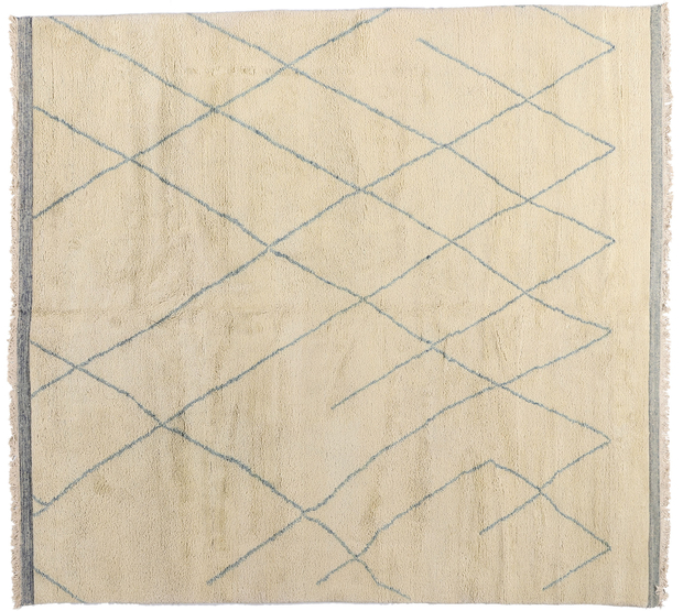 9 x 10 Organic Modern Moroccan Rug 30530