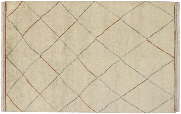 7 x 11 Organic Modern Moroccan Rug 30588