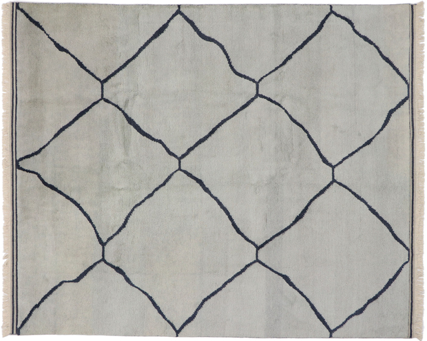 8 x 10 Modern Moroccan Rug 30541