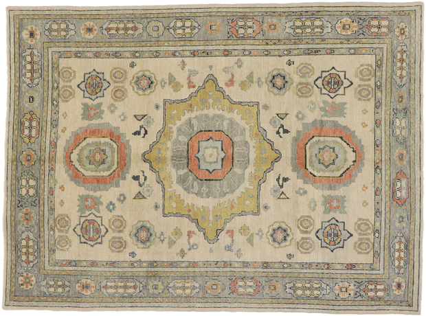 9 x 12 Modern Oushak Rug 53263