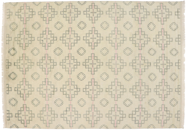 10 x 14 Neutral Moroccan Rug 30548