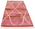 3 x 5 Small Modern Pink Moroccan Rug 30597