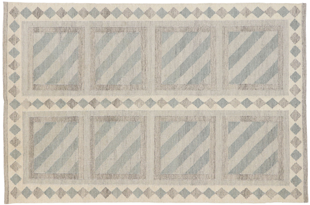5 x 8 Scandinavian Modern Swedish Inspired Kilim Rug 30596