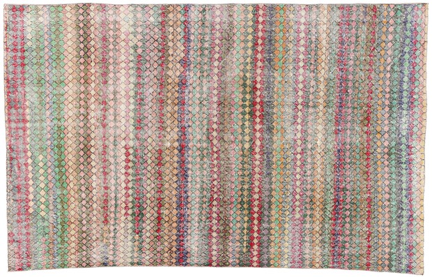 6 x 10 Zeki Muren Vintage Turkish Sivas Rug 53295