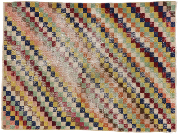 3 x 5 Vintage Turkish Sivas Rug 53342