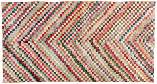 5 x 9 Zeki Muren Distressed Vintage Turkish Sivas Rug 53361
