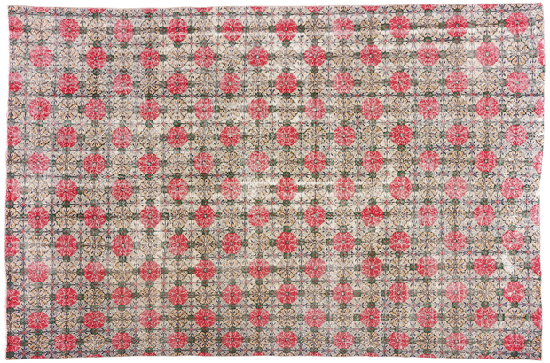 7 x 10 Zeki Muren Vintage Turkish Sivas Rug 53365