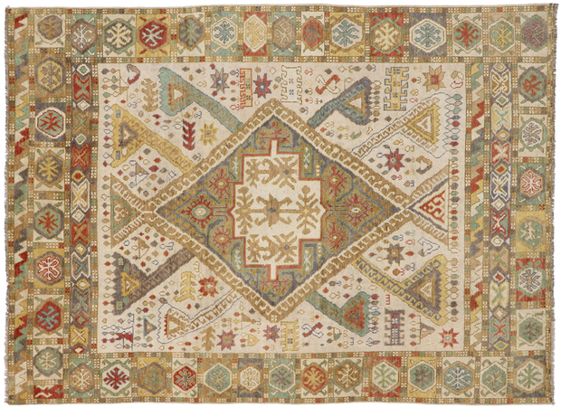 9 x 12 Modern Oushak Rug 80638