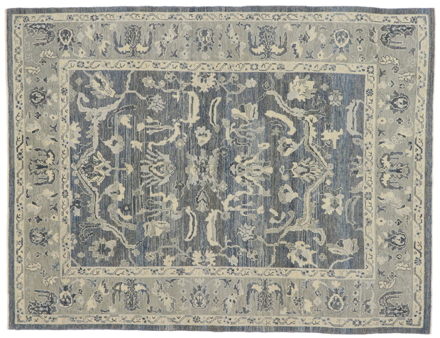 9 x 12 Turkish Oushak Rug 53401