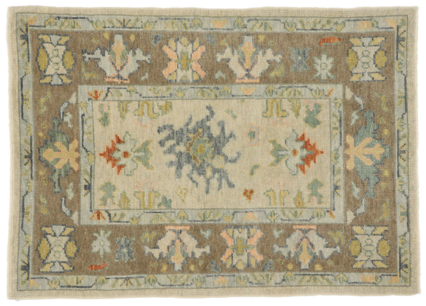 4 x 5 Turkish Oushak Rug 53422