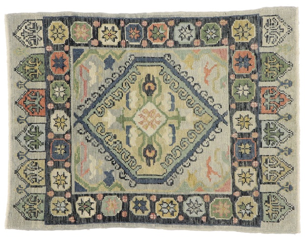 4 x 5 Turkish Oushak Rug 53428