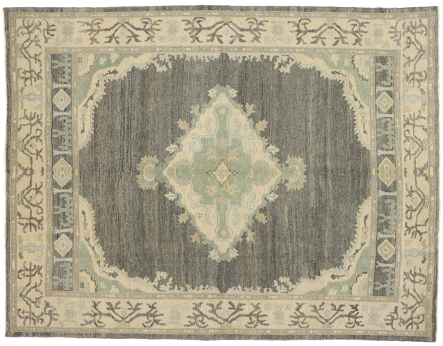 9 x 11 Turkish Oushak Rug 53437