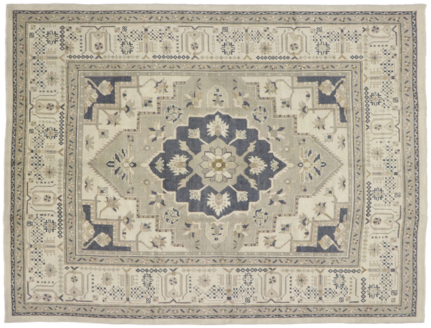 10 x 13 Turkish Oushak Rug 53461