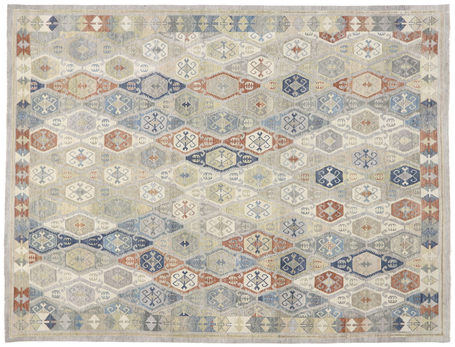 10 x 13 Oushak Rug 30627