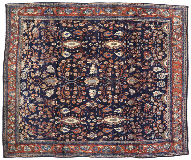 11 x 13 Antique Persian Bibikabad Rug 77575
