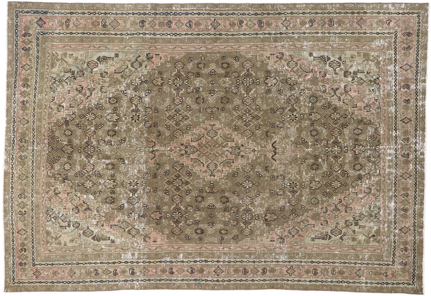 8 x 11 Antique Persian Joshegan Rug 60851