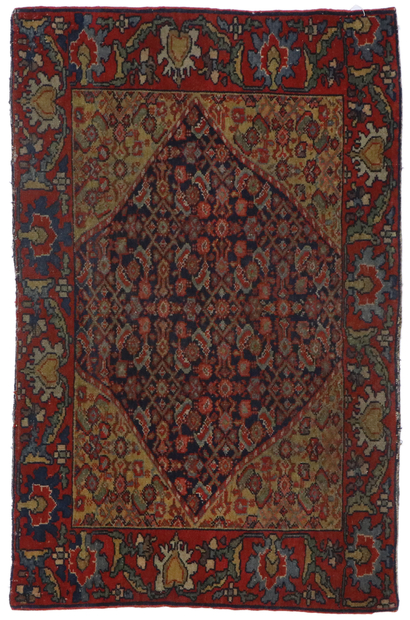 2 x 3 Antique Persian Malayer Rug 77614
