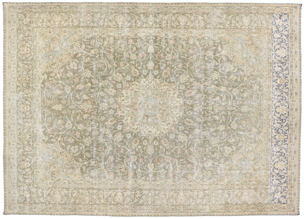 10 x 14 Antique Persian Kerman Rug 60828