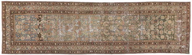 3 x 11 Antique Persian Malayer Runner 60840