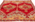 4 x 5 Vintage Red Turkish Oushak Rug 51122