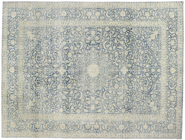 10 x 13 Antique Persian Tabriz Rug 60869