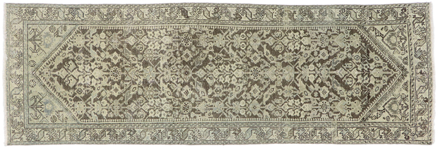 4 x 10 Antique Persian Mahal Runner 60879