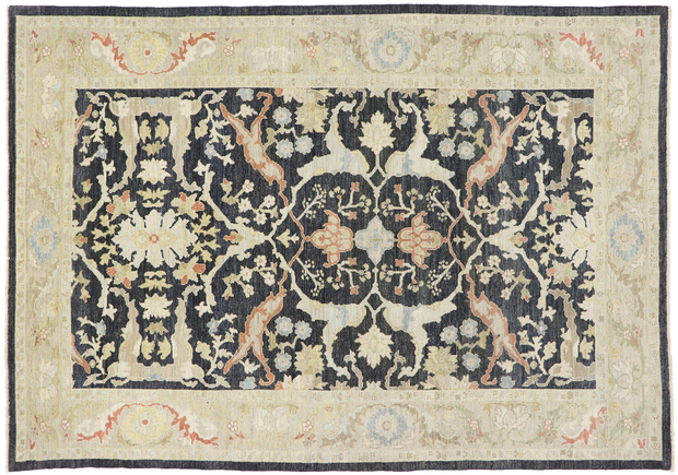 9 x 13 Contemporary Persian Sultanabad Rug 60884
