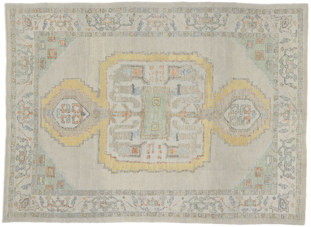 9x12 Modern Oushak Rug 53551