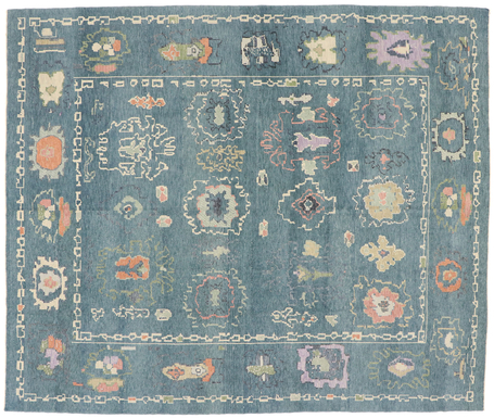 10 x 12 Contemporary Turkish Oushak Rug 53554
