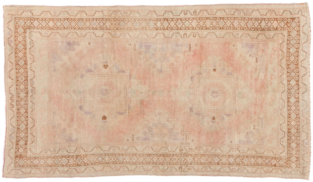 5 x 9 Vintage Turkish Oushak Rug 53560