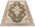 4 x 5 Distressed Vintage Persian Viss Rug 60889