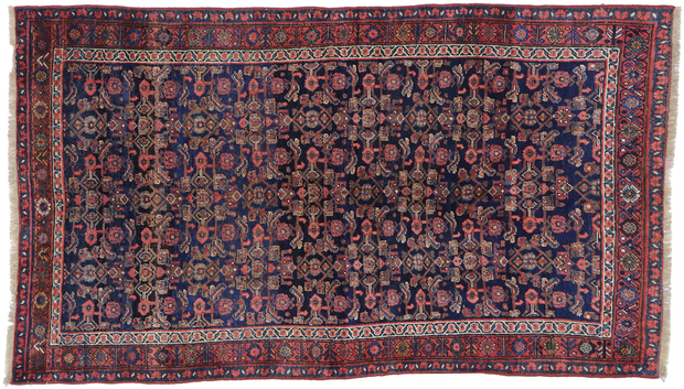 4 x 7 Antique Persian Bijar Rug 60891