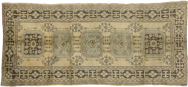 5 x 11 Vintage Oushak Rug 51140