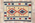 4 x 5 Vintage Persian Shiraz Kilim Rug 77826